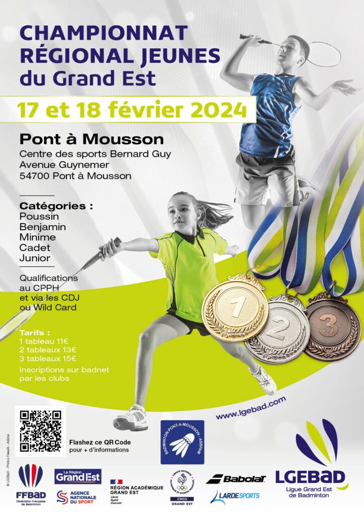 Affiche Championnat Régional du Grand Est - LGEBaD