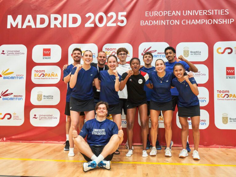 Université Strasbourg championne d'Europe 2025