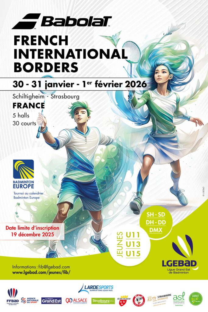 Affiche Babolat French International Borders