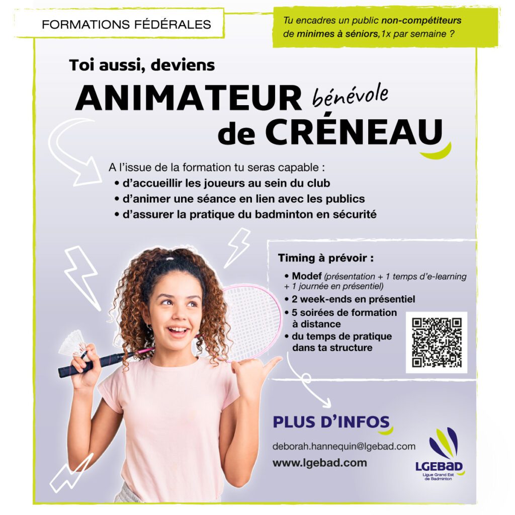 Animateur de Créneau