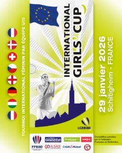 Affiche International Girls' Cup 2026